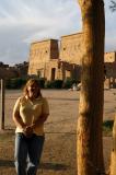 Debbie and the Temple of Isis, Philae