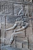 Khnum wearing his distinctive crown