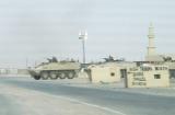 Danish military convoy withdrawing from Iraq