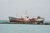 Rusty freighter, Doha Village, Kuwait