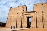 First Pylon of Ptolemy XII, completed in 57 BC