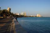Part of Dohas 7 km long Corniche
