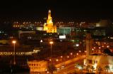 Spiral minaret of the KDF Centre from the Mercure Hotel