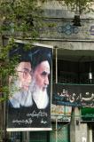 Central Tehran - Khamenei and Khomenei