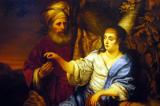 Ferdinano Bol (1616-1680) Judah and Tamar 1653
