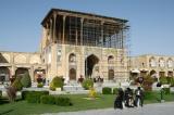 Ali Qapu Palace on the west side of Imam Square