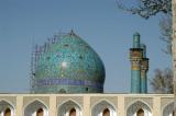 Dome of the Madrasah-ye Chahar Bagh Abbasi from the Abbasi Hotel