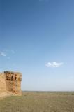 Caravanserai in the desert