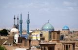 Old town Yazd from the Amir Chakhmaq