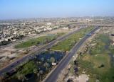 Motorway through Baghdad, Iraq