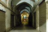 Yazd bazaar at night