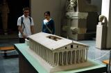 Model of the Great Temple of Artemis at Ephesus, one of the Seven Wonders of the Ancient World. Today just 1 column still stands
