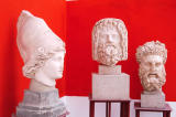 Heads of statues, Bardo Museum
