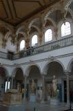 Former grand reception hall now devoted to Carthage, Bardo Museum