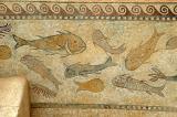 Mosaic of fish and sealife, 4th-5th C. AD