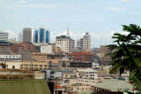 View of Kampala central business district from Old Kampala
