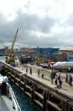 Even arriving from Dar es Salaam, there is a customs & immigration check