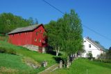 Norwegian farm near Hagafoss