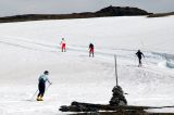 Cross country skiing in June, Jotunheimen