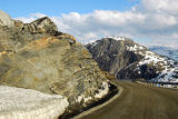 Descending Dalsnibba mountain road