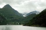 Vinsaashorn, 1343m rising abover Geirangerfjord