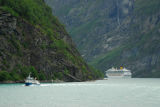 Ship traffic, Geirangerfjord