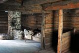 Interior of a 19th Century cow bar