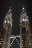 Petronas Towers, Kuala Lumpur, at night