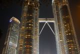 Petronas Towers are the centerpiece of the KLCC - Kuala Lumpur City Centre