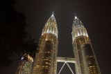 Petronas Towers, Kuala Lumpur, at night