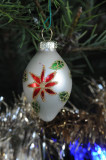 Blown glass ornament