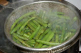 steaming beans