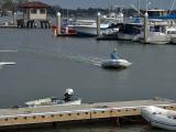 Don coming ashore