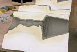 Closeup of Pressed Lamp Section