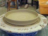 Saucer for Large Pot - Thrown