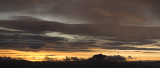 Sierra Buttes Sunrise Panorama 03 Oct 2009