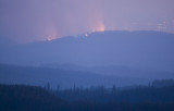 Yuba Fire Twilight crossing 2030 hrs 15 Aug 09