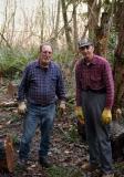 Ken and Carl, volunteer trail cleaners