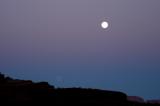 Moon over Shafer Camp