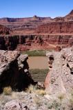 Shafer Canyon in distance