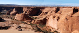 Salt Wash canyon, made from three images, looking about north