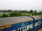 Train at Old Goa station