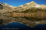 Greenstone Lake Reflection, 20 Lakes Basin