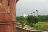 Agro; Taj Mahal from the Red Fort