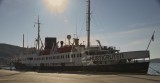 We got berths aboard the MS Nordstjernen - a half-cargo half-passenger steamship