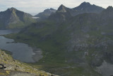 Looking back toward Bunesfjorden.  Can you see our tent?