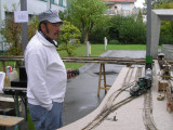 operating outdoors under the canopy