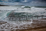 Dee Why rockpool in storm