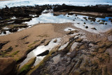 Dee Why rock and sand