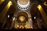 Interior of  Sacre Couer Cathedral